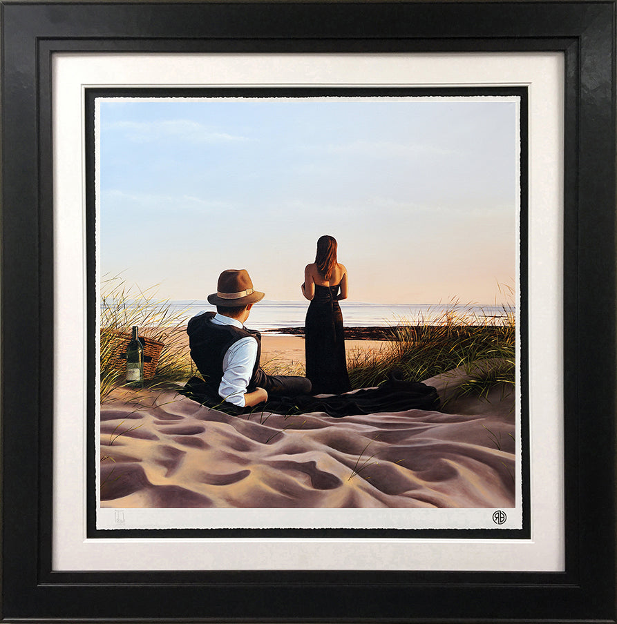 Richard Blunt - 'Thinking It Over' - Framed Limited Edition Art