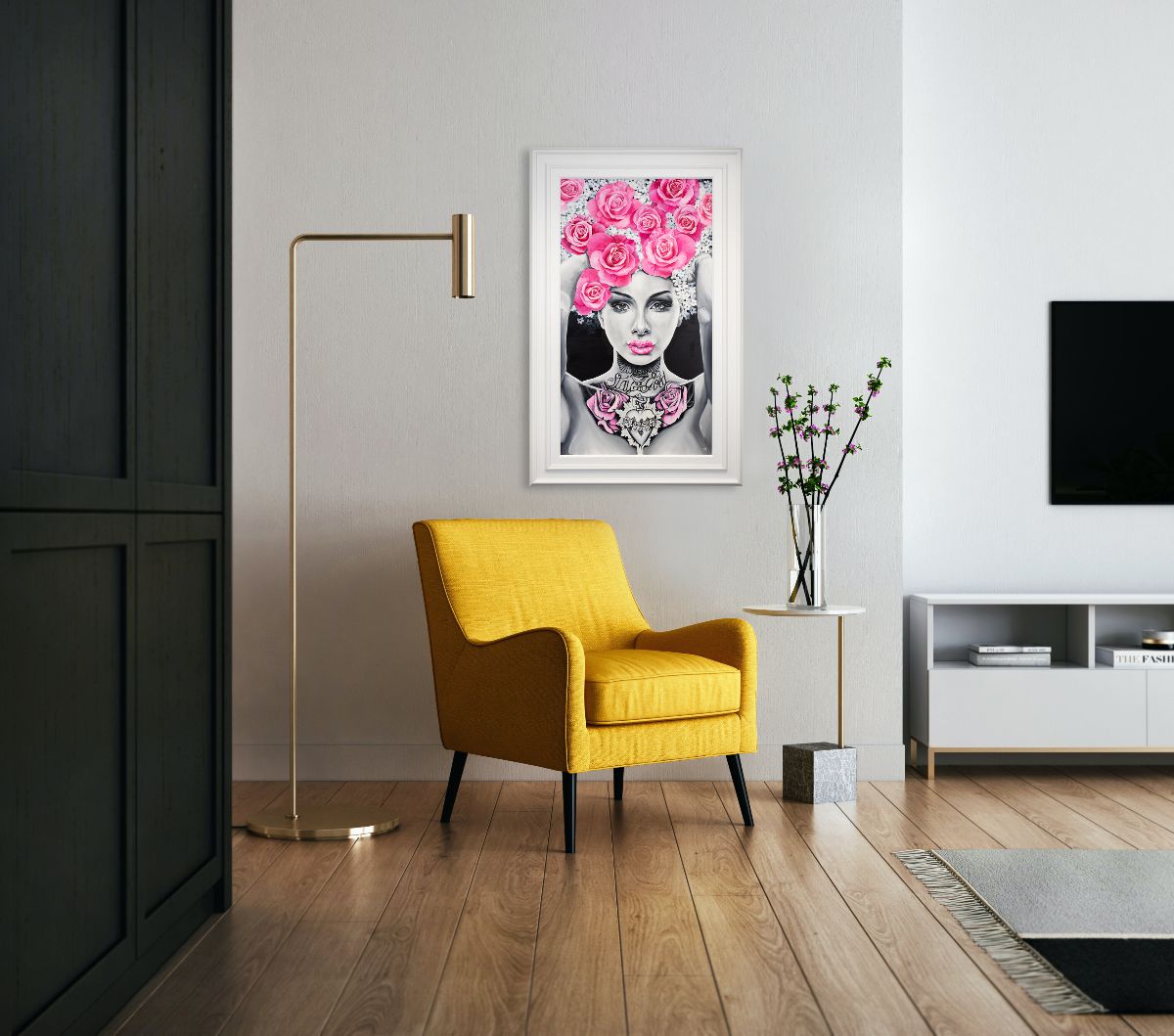 Dean Martin  'Everything Is Rosie'  Framed Original Art