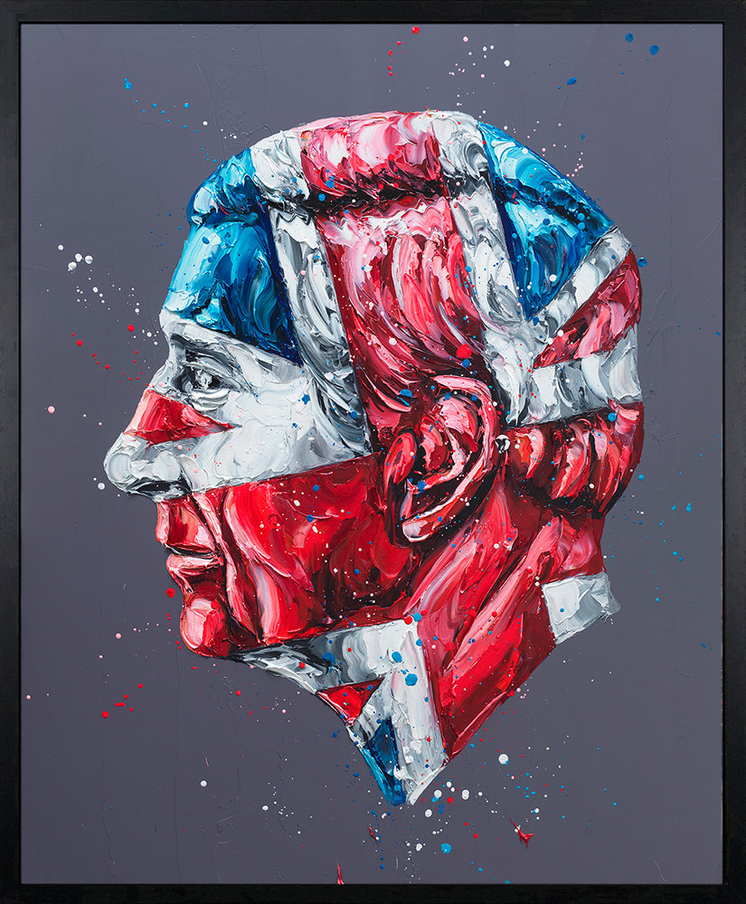 Paul Oz  - 'King Jack' - Framed Limited Edition (Print & Canvas)