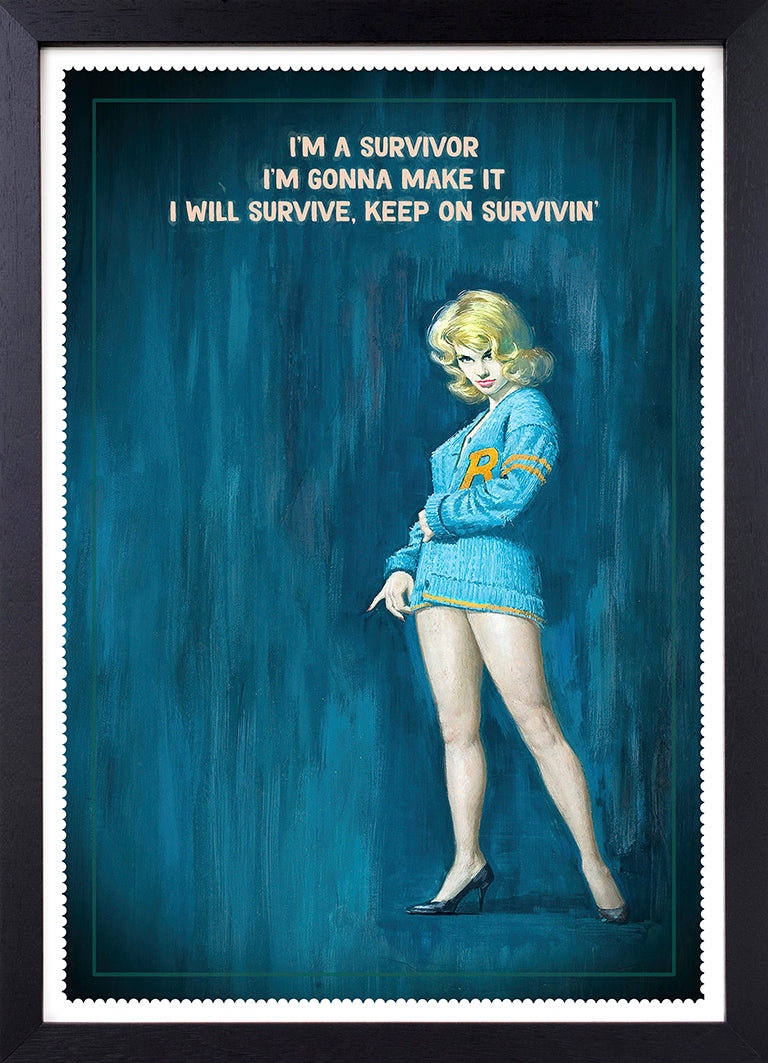 Sam Wolfe - 'I'm A Survivor' - Framed Limited Edition