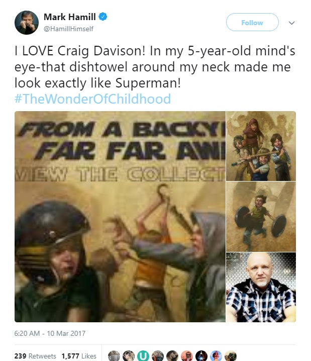 Craig Davison - 'Nooooo!!- Dark Lord & Luke Skywalker ' - Framed Limited Edition Art