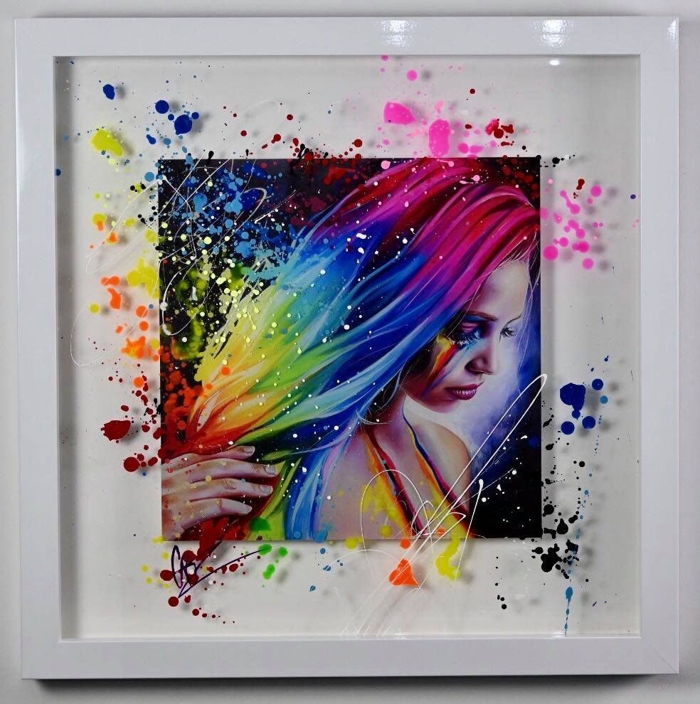 Emma Grzonkowski - 'Rainbow Tears' - Framed Limited Edition