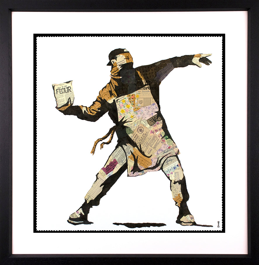 Chess - 'Lockdown Flour Thrower' - Framed Limited Edition Print