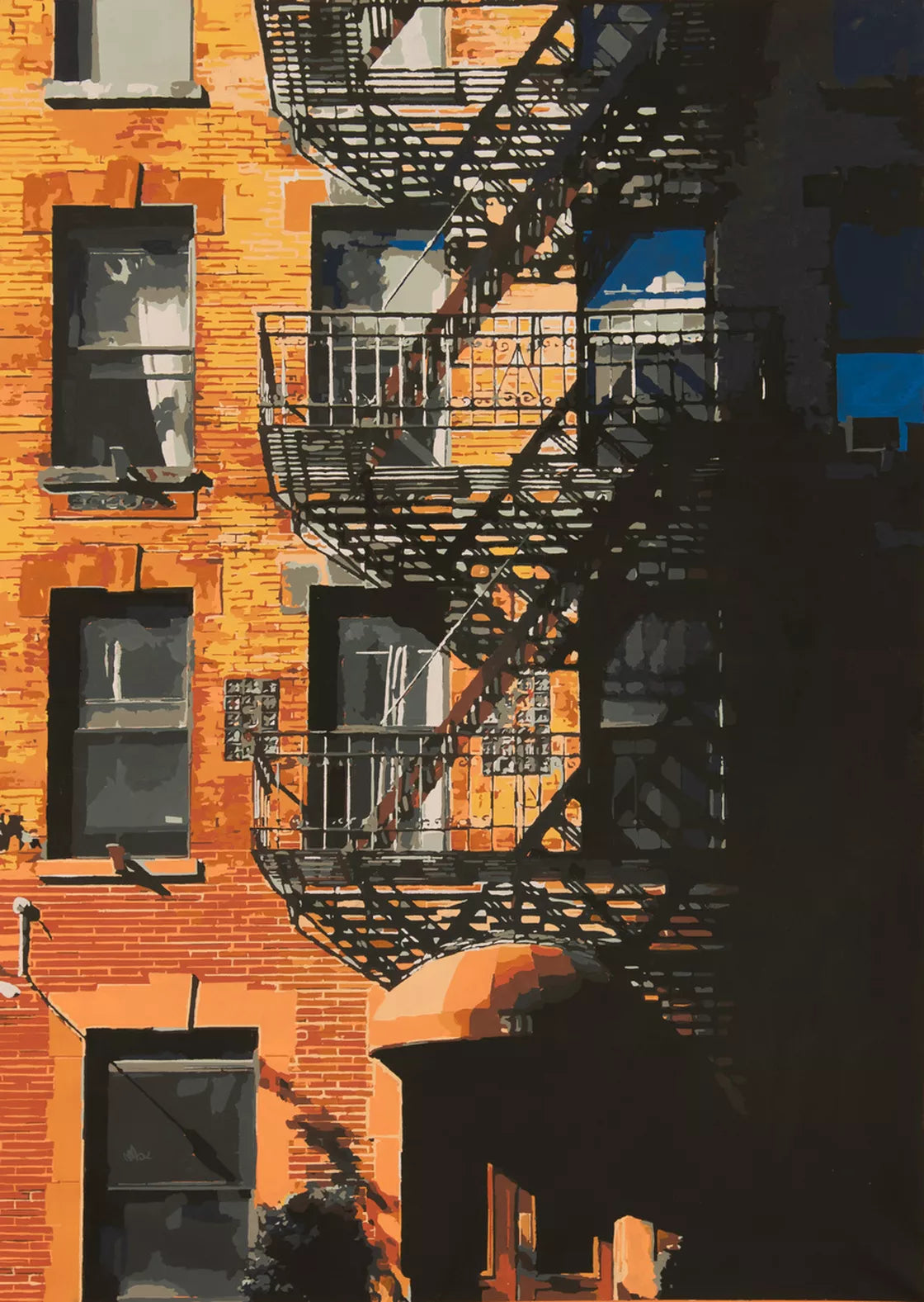 Marco Barberio - ' Manhattanhenge On 511' - Original Art
