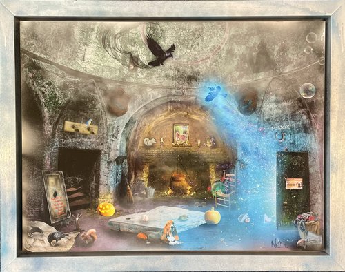 Neil Pengelly - 'You Shall Go To The Ball - Cinderella'- Framed Original Artwork