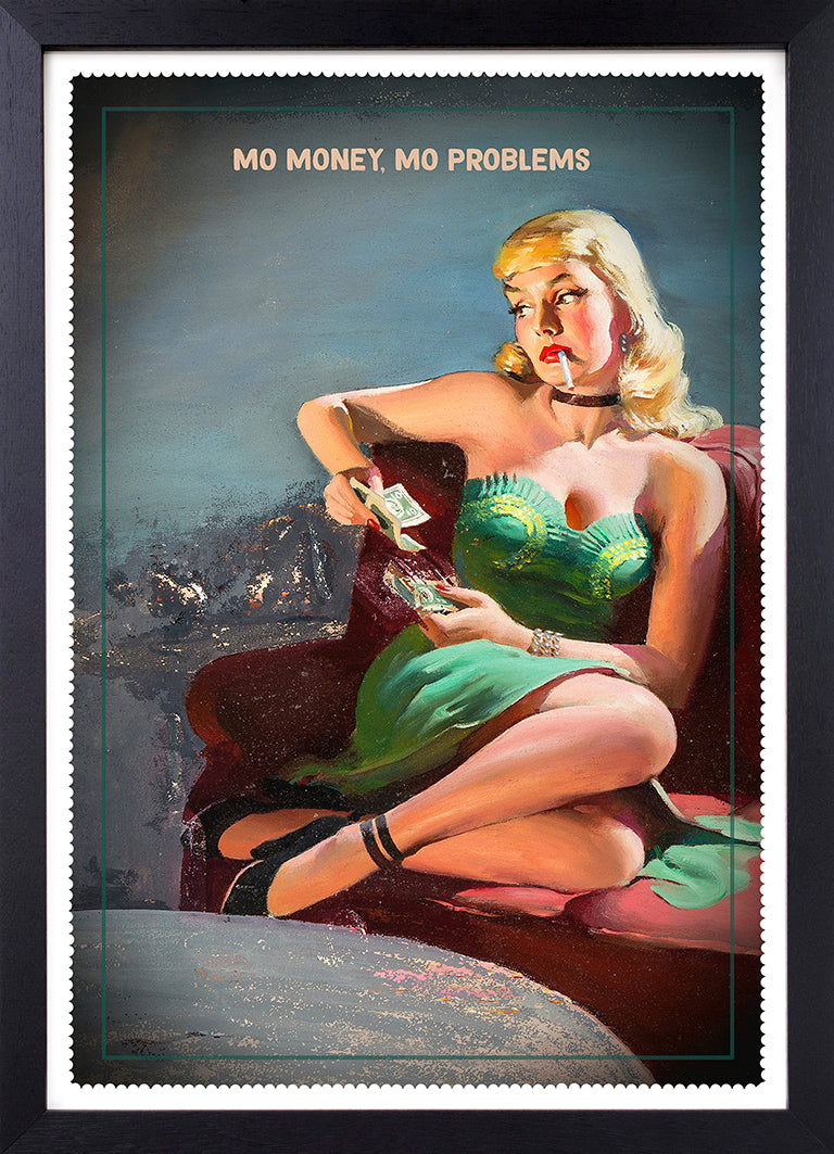 Sam Wolfe - 'Mo Money Mo Problem' - Framed Limited Edition