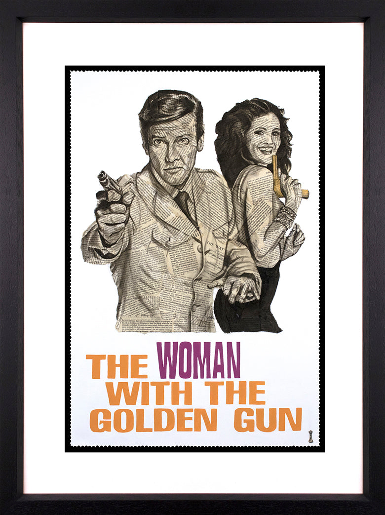 Chess - 'The Woman With The Golden Gun' - Framed Limited Edition Print