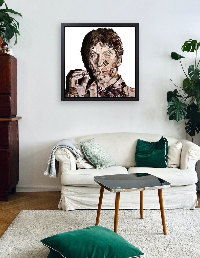 Chess - 'Scarface' - Framed Original Print