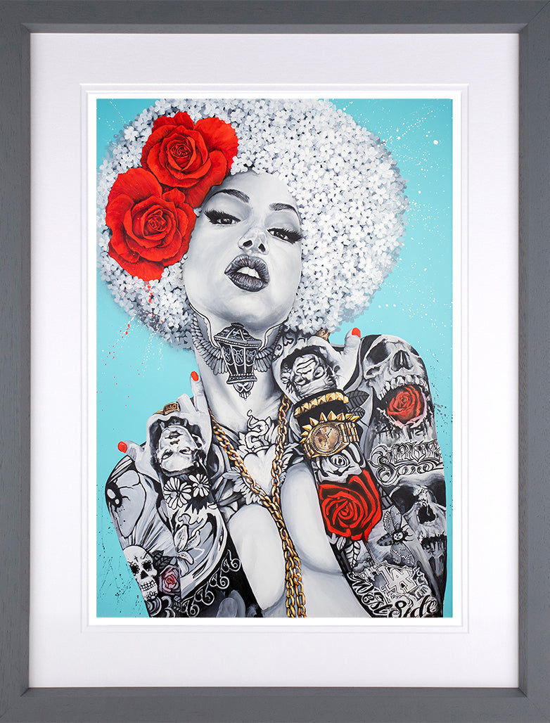 Dean Martin  'Flower Power'  Framed Limited Edition Art