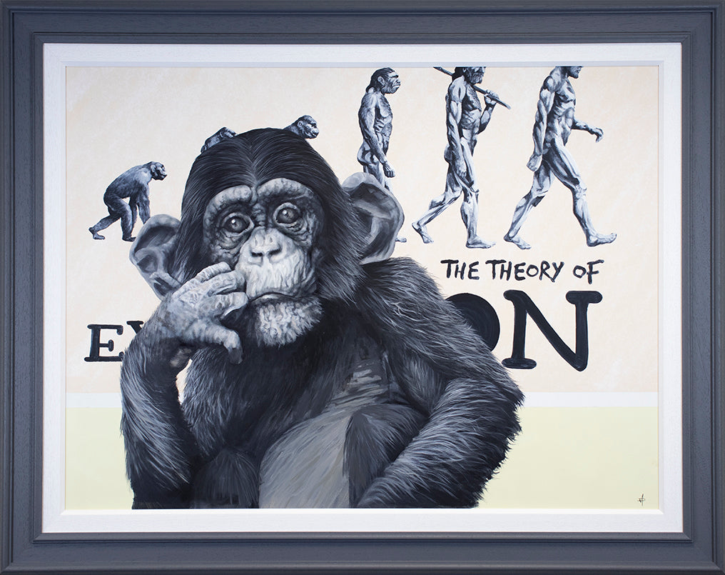 Dean Martin  - ' Only A Theory..I Beg To Differ' - Framed Original