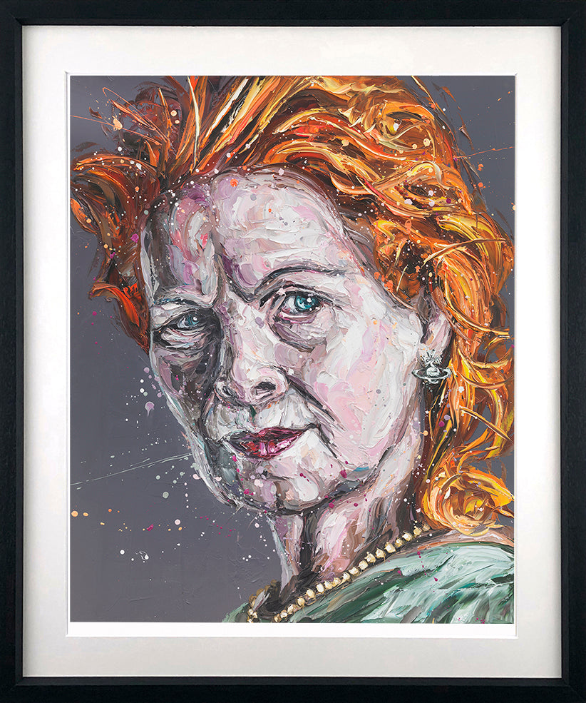 Paul Oz  'Choose Well - Vivienne Westwood' - Framed Limited Edition
