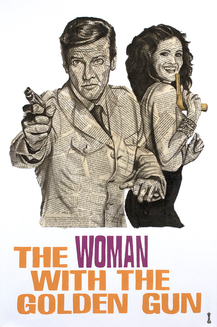 Chess - 'The Woman With The Golden Gun' - Framed Limited Edition Print