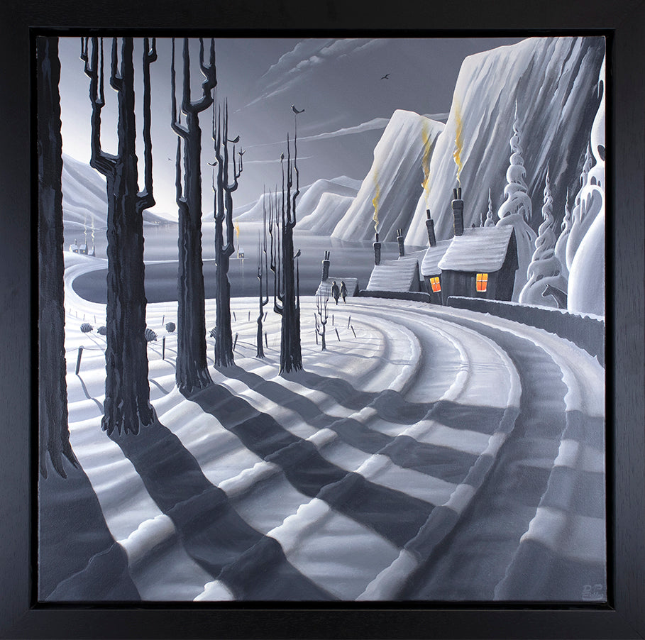 Derrick Fielding- ' Touch Me Like You Do' - Framed Original Art