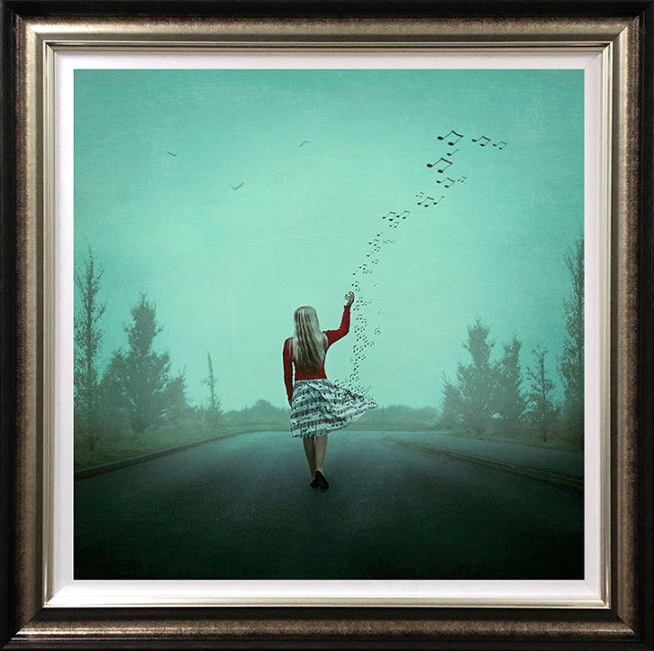 Michelle Mackie - 'In Step to Her Own Soundtrack' - Framed Limited Edition Art