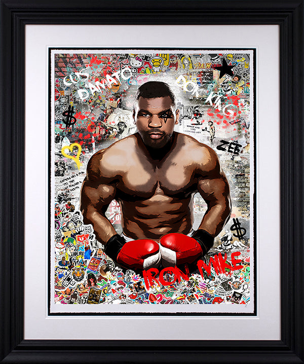 Zee - 'Iron Mike' - Framed Limited Edition Artwork