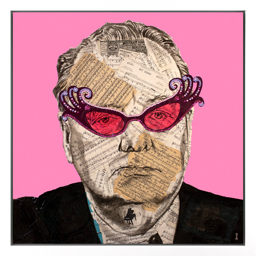 Chess - 'Dame Churchill' - Framed Original Print