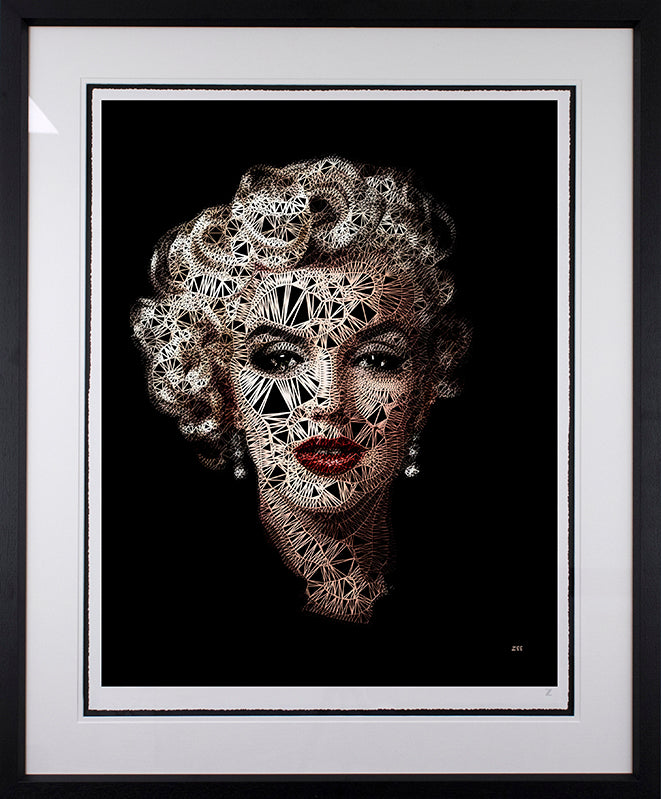 Zee - 'Monroe - Cotton' - Framed Limited Edition Art