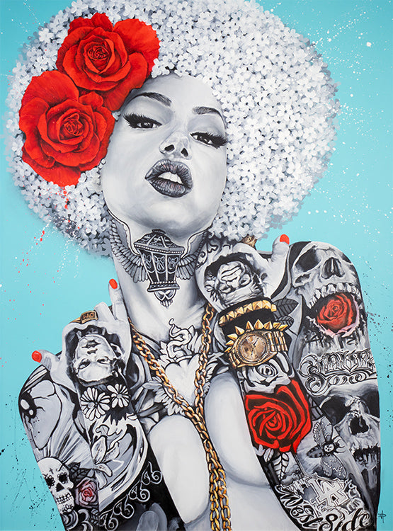 Dean Martin  'Flower Power'  Framed Limited Edition Art