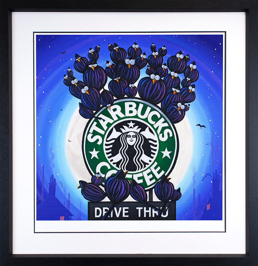 Derrick Fielding - 'Starbeaks' - Bird Series - Framed Limited Editions