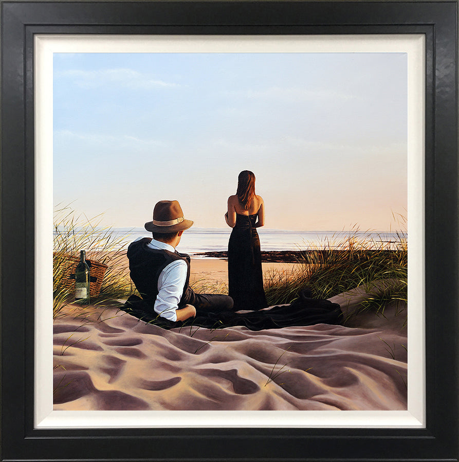 Richard Blunt - 'Thinking It Over' - Framed Limited Edition Art