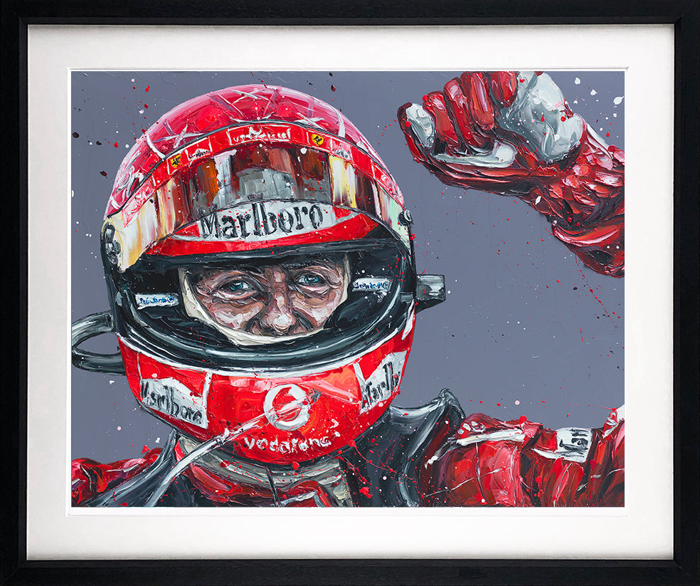Paul Oz  'Keep Fighting'- Framed Limited Edition