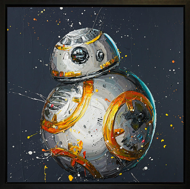 Paul Oz  "BB8"- Framed Limited Edition (Print & Canvas)