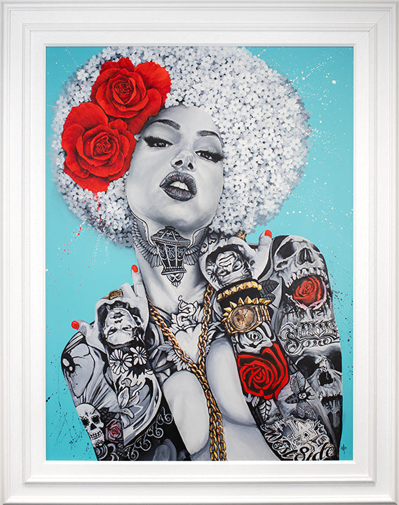 Dean Martin  'Flower Power'  Framed Original Art