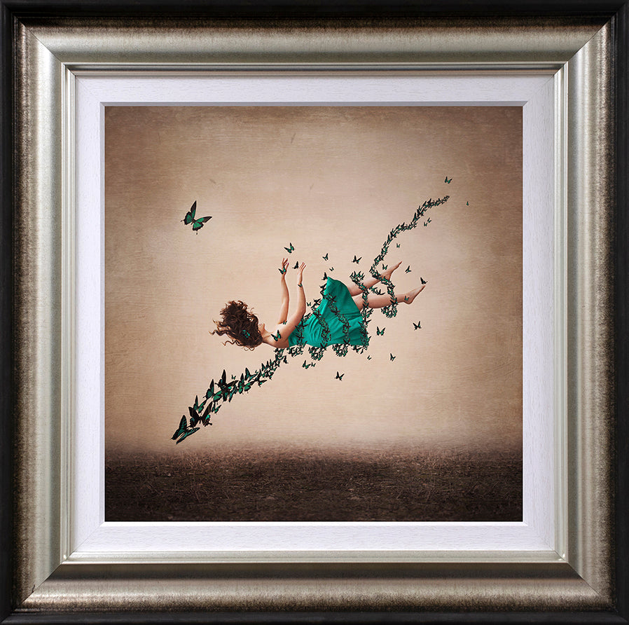 Michelle Mackie - 'If I Fall' - Framed Limited Edition Art
