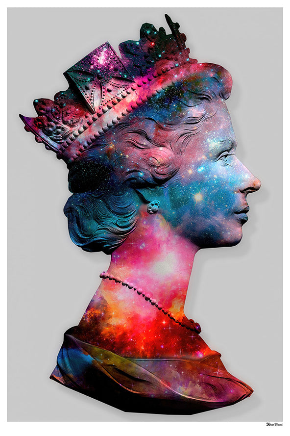 Monica Vincent - 'Space Queen' - Framed Limited Edition Print
