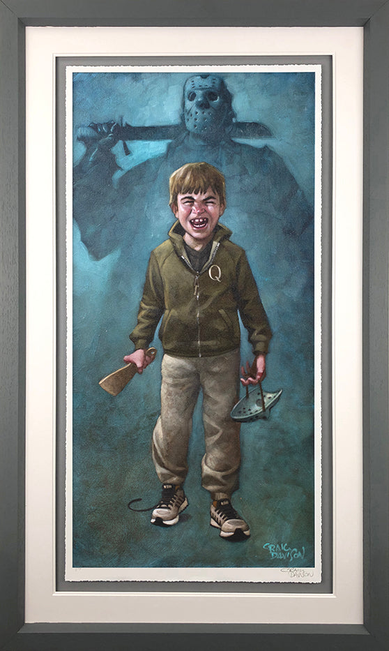 Craig Davison - ' Voorhee's A Jolly Good Fellow' - Framed Limited Edition Art