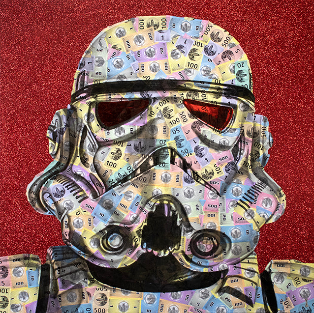 Chess - 'In A Capitalist Galaxy Far, Far, Far Away ' - Framed Limited Edition Print