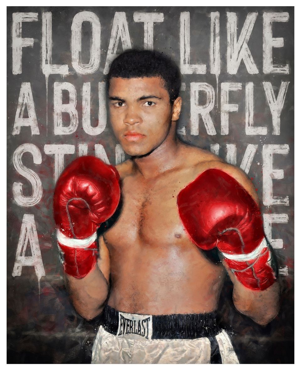 Monica Vincent - 'Float Like A Butterfly' - Framed Original Artwork