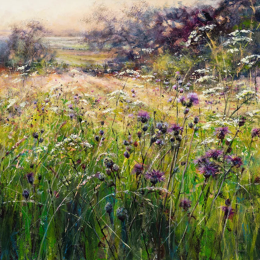 Kara Strachan - 'Meadow Flowers' - Framed Limited Edition Art