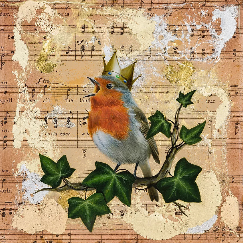 Sarah Ewing - 'King Robin-Spideogs Song' - Framed Limited Edition