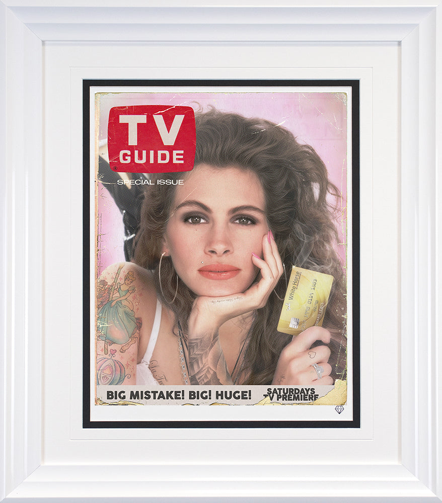 JJ Adams - "Pretty Woman - TV Guide Special" (Julia Roberts) - Framed Limited Edition