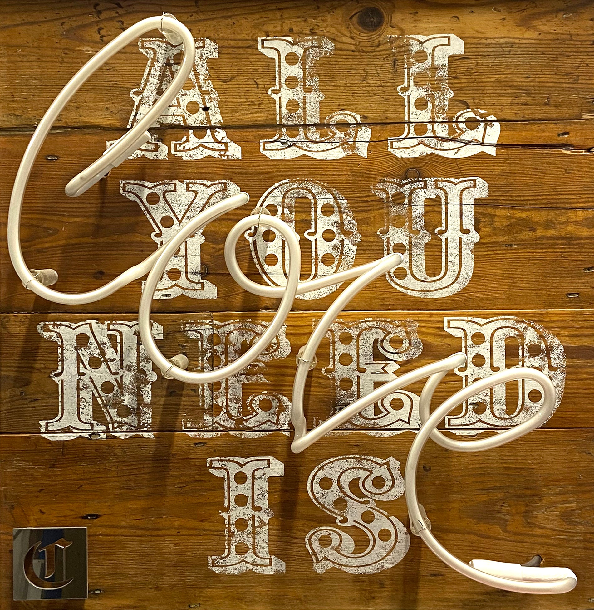 Courty - ' All You Need Is Love' - Framed Original