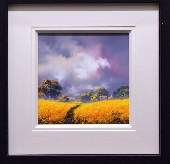 Allan Morgan- 'Through The Field' - Framed Original Art
