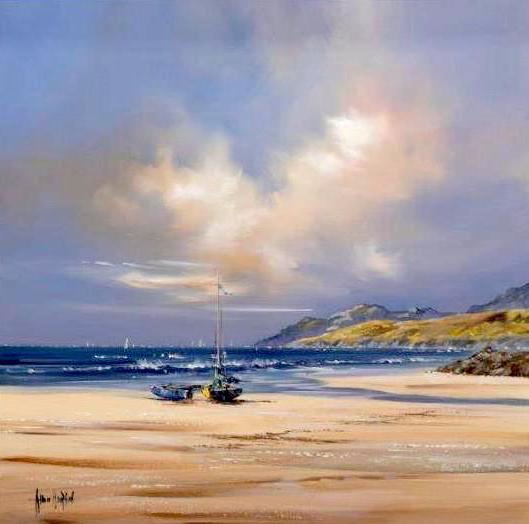 Allan Morgan- 'On The Beach' - Framed Original Art