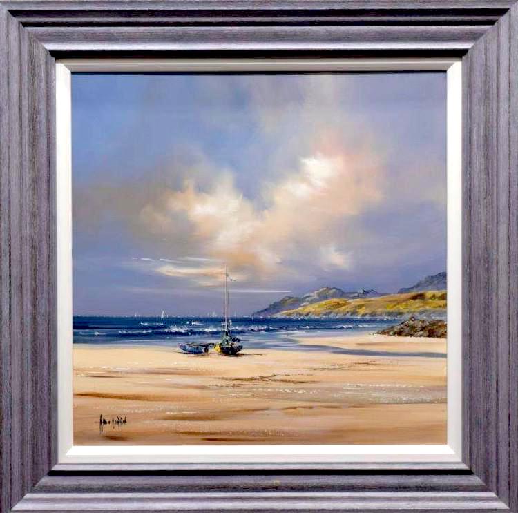 Allan Morgan- 'On The Beach' - Framed Original Art