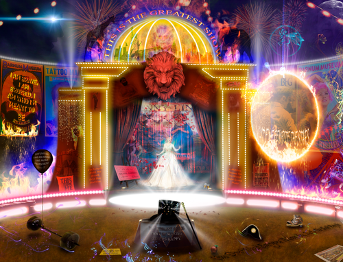 Neil Pengelly - 'A Million Dreams- Greatest Showman'- Framed Limited Edition Print