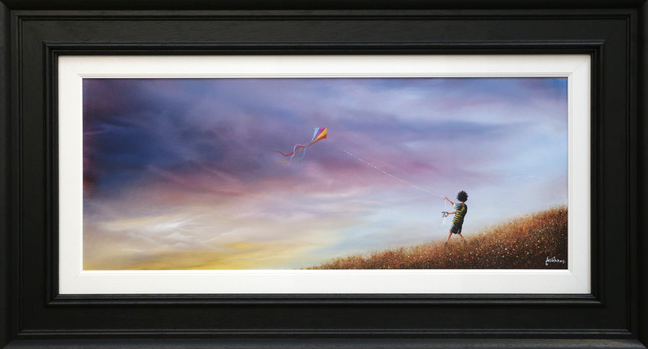 Danny Abrahams - 'Aim High... Fly Higher' - Framed Original Art