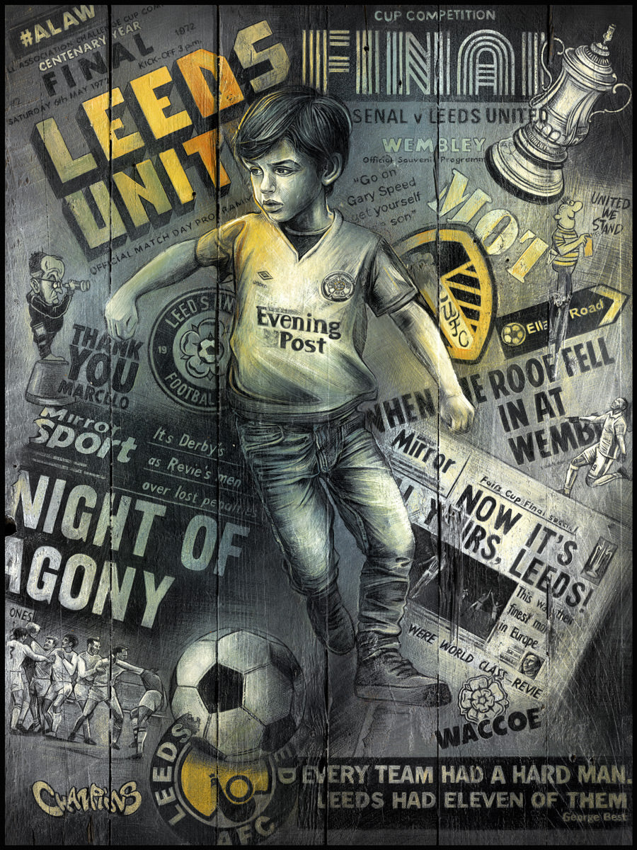 Craig Everett  - 'All Leeds Aren't We'- Framed Limited Edition