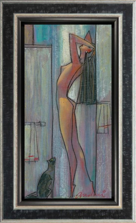 Andrei Protsouk - 'Morning Showers' - Framed Original Art