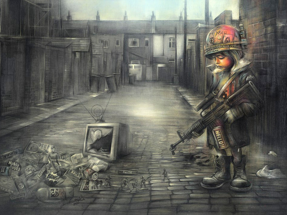 Craig Everett  - 'Army Dreamer'- Framed Limited Edition