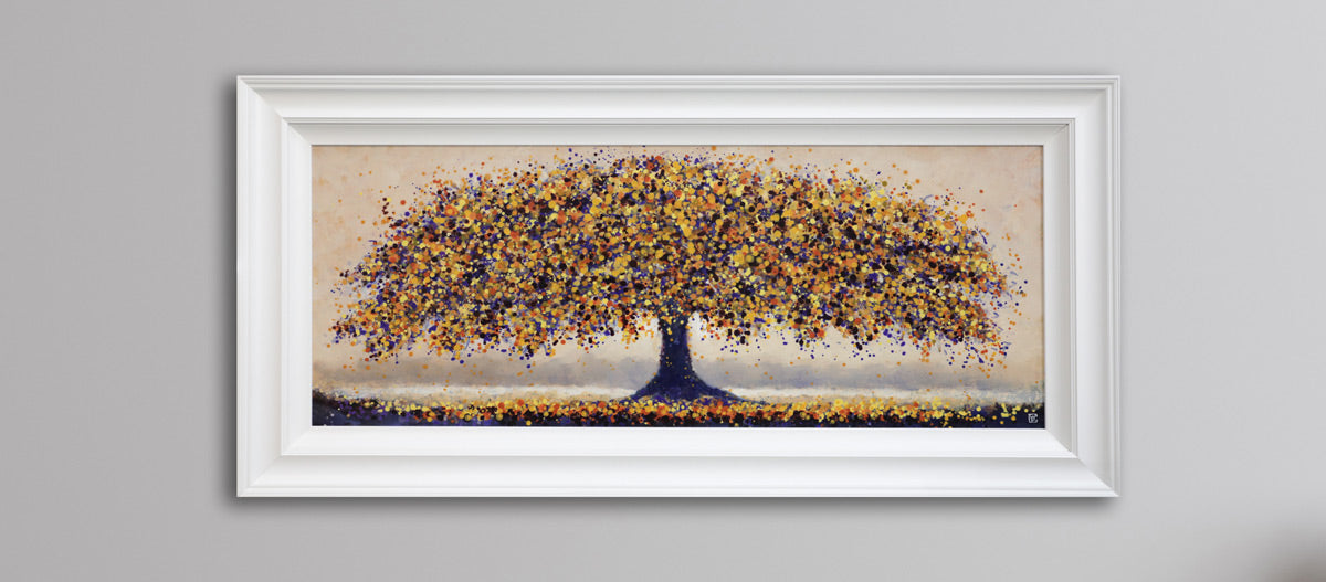 Chris Pennock - 'Autumn Blues' - Framed Original Art