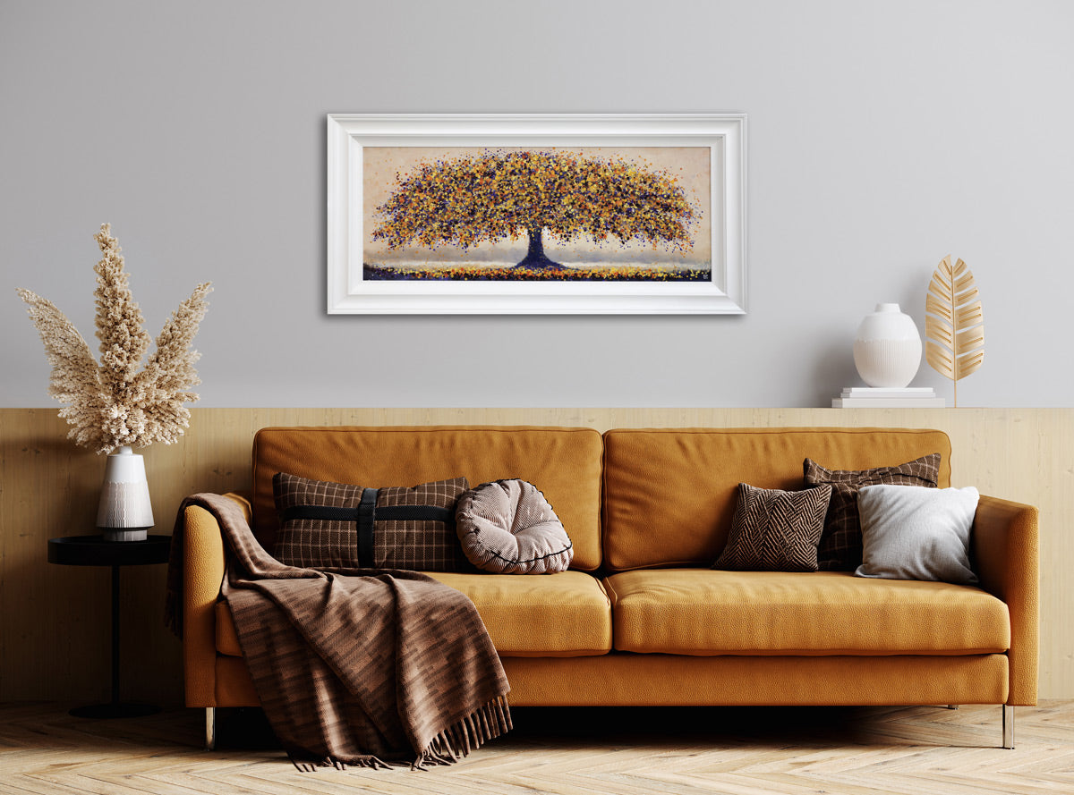 Chris Pennock - 'Autumn Blues' - Framed Original Art