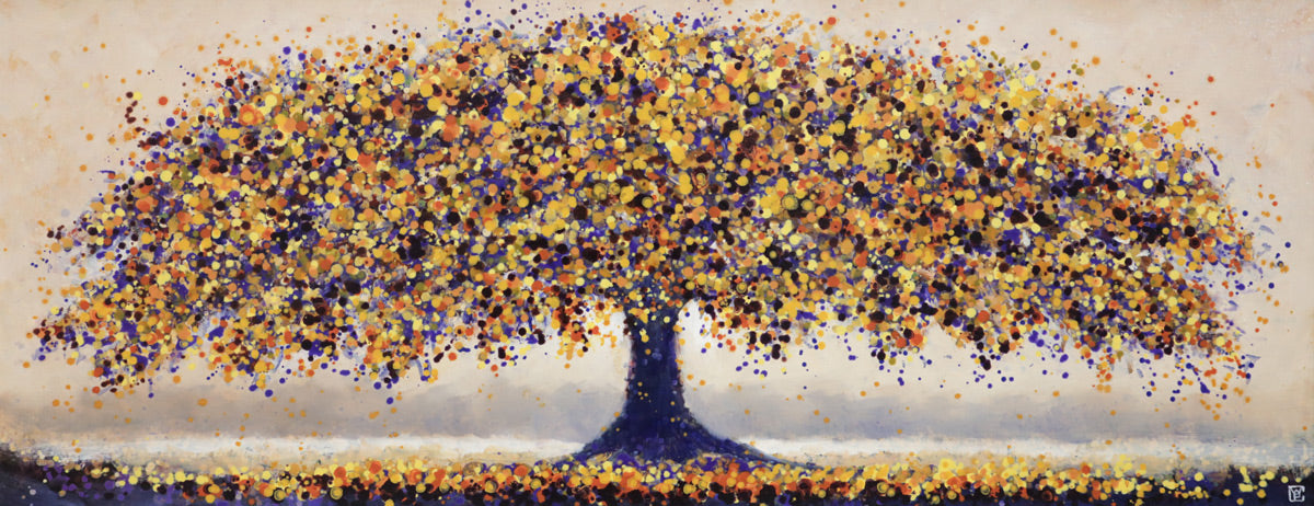 Chris Pennock - 'Autumn Blues' - Framed Original Art