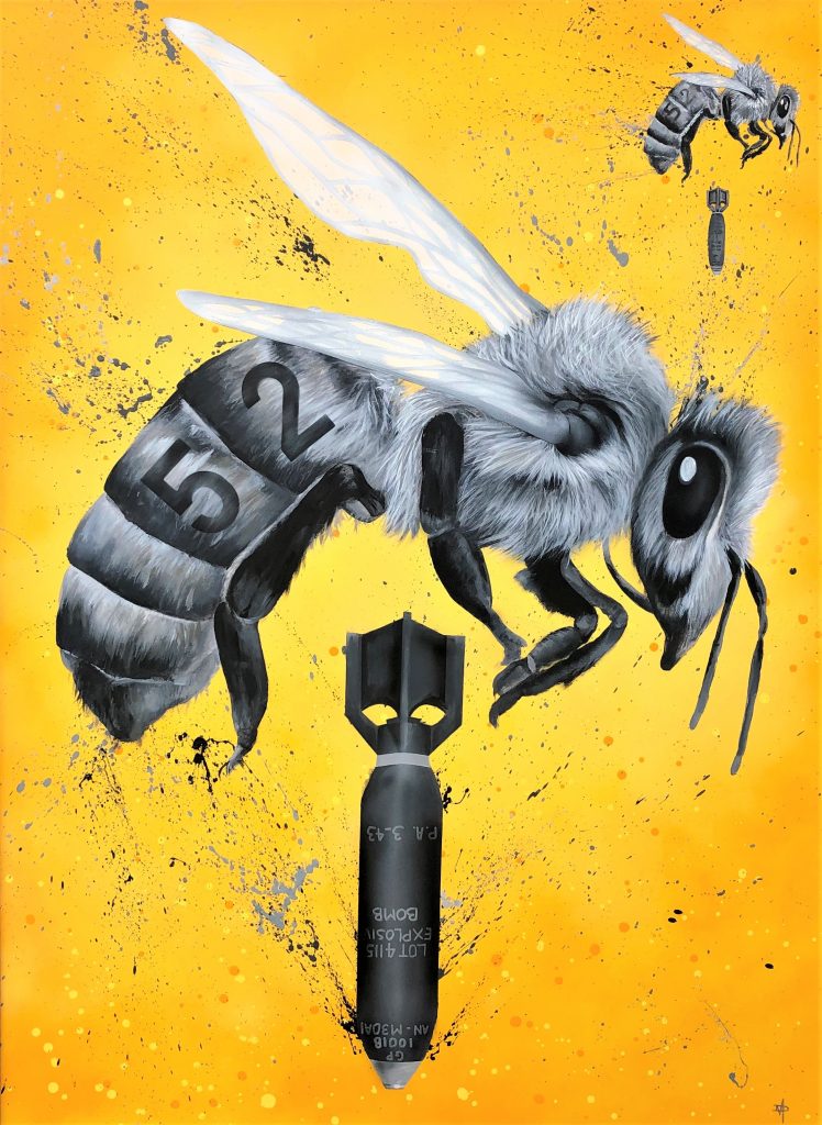 Dean Martin - 'Bee 52 Bombers'  - Framed Original