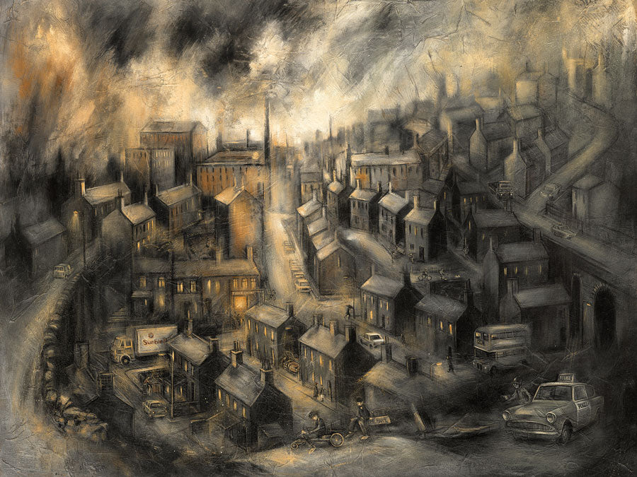 Craig Everett  - 'The Bank Getaway'- Framed Limited Edition