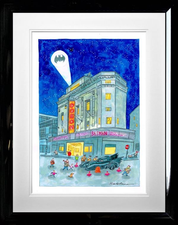 David Haldane - 'Batman' - Framed Original Art
